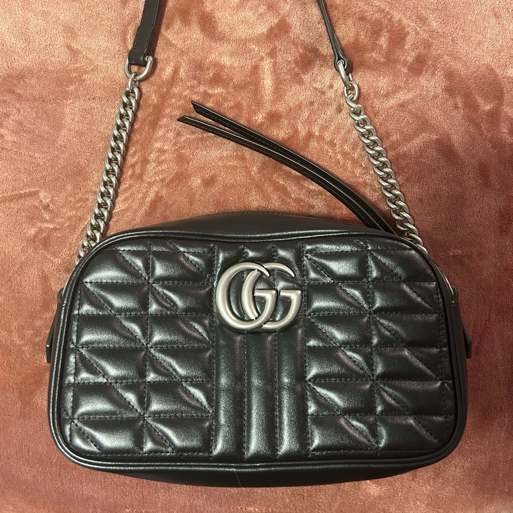 Gucci Aria Black Crossbody/Shoulder Bag, Limited Edition